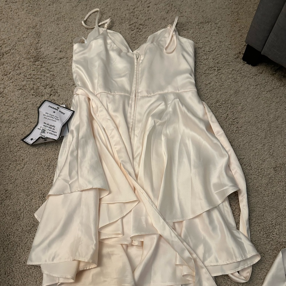 Brand new pink-gold Macys dress
